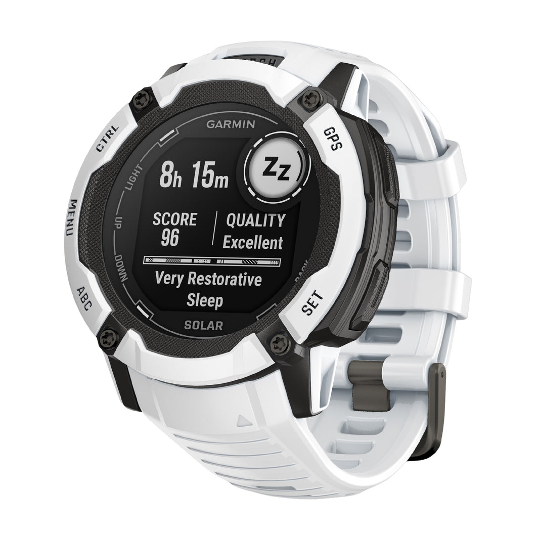 Smartwatch Garmin Instinct 2X Solar GPS Outdoor Multisport Cardio Whitestone