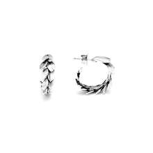 Load image into Gallery viewer, Giovanni Raspini Earrings in 925 Silver Circle Skin 11122
